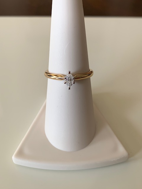 Marquise Diamond Stackable