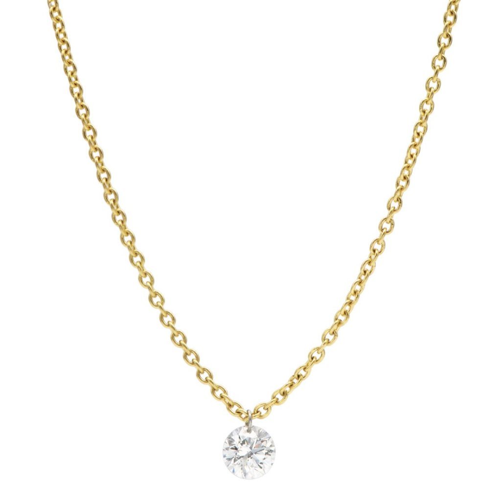 Laser Drilled Chain Necklace