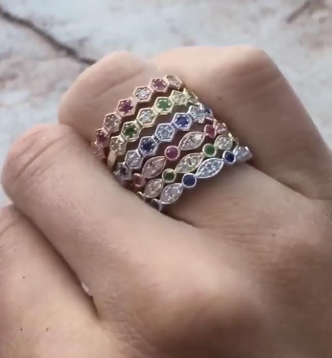 stacking rings, stackable rings, trendy rings, wedding band, layering rings, stackables, gemstone rings, gemstone stacking ring, diamond stacking rings, diamond stackable