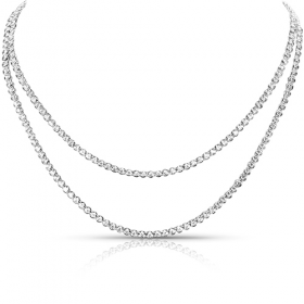 Diamond strand necklace Clearance