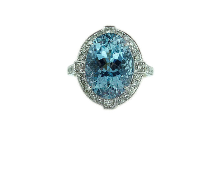 wedding band, diamond band, diamond wedding band, marquise, marquise diamond band, aquamarine ring, oval aquamarine, aquamarine and diamonds