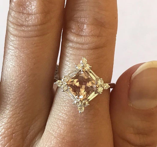 morganite, morganite gemstone, morganite ring, morganite engagement ring, morganite cocktail ring, morganite band, morganite and white gold, morganite and rose gold, morganite birthstone, morganite wedding, morganite blush, morganite earrings, morganite necklace, morganite bracelet
