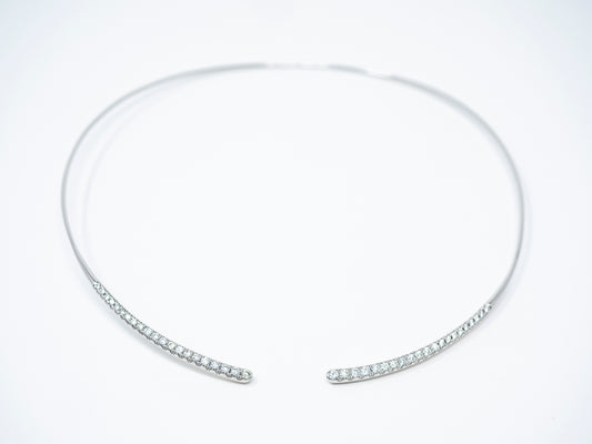 diamond choker, gold diamond choker, gold choker, diamond necklace, statement jewelry, diamond statement necklace, statement choker