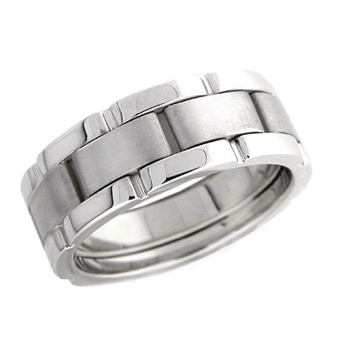 Men's Link Wedding Band