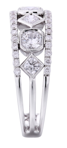 anniversary band, diamond band, wedding band, diamond ring, anniversary ring, right hand band, right hand ring, diamond motif ring