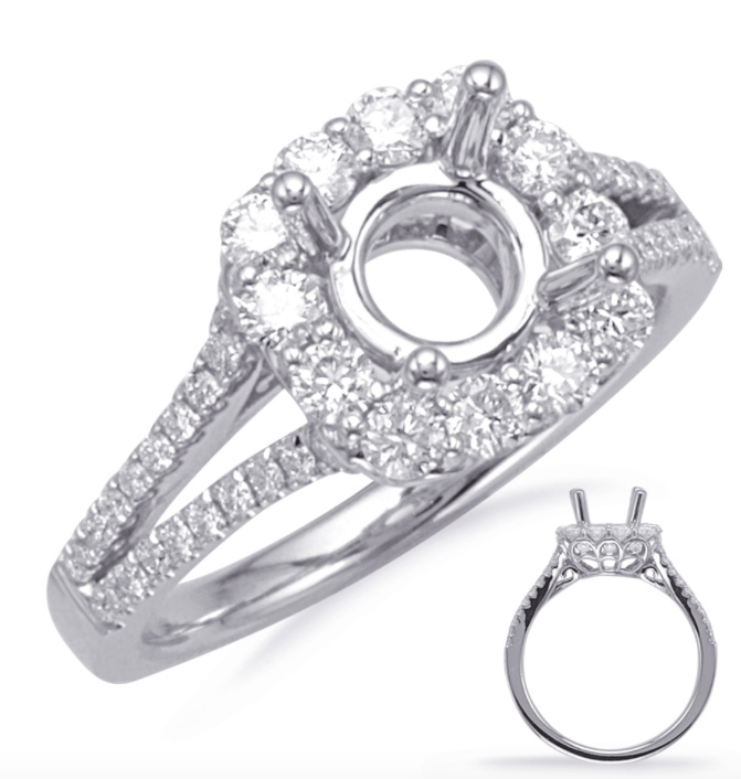 engagement setting, ring setting, diamond ring setting, engagement ring