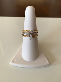 Marquise Diamond Stackable