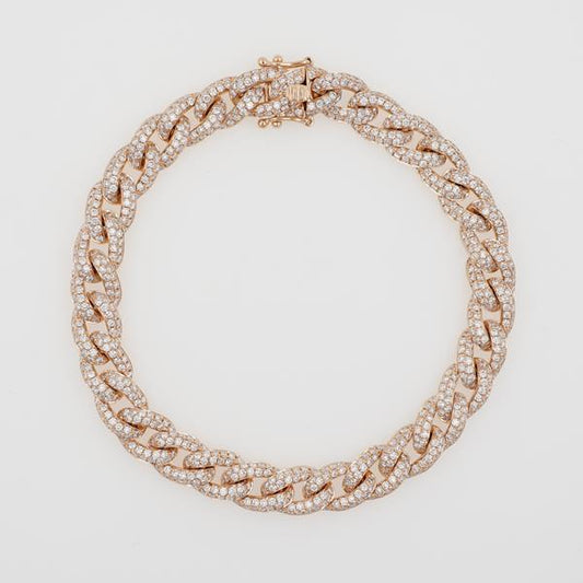 diamond bracelet, pave diamonds, diamond link, link bracelet, diamond chain, diamond necklace, curve diamonds, gold and diamonds, rose gold bracelet, white gold bracelet, yellow gold and diamonds, trendy diamonds, trendy diamond bracelet
