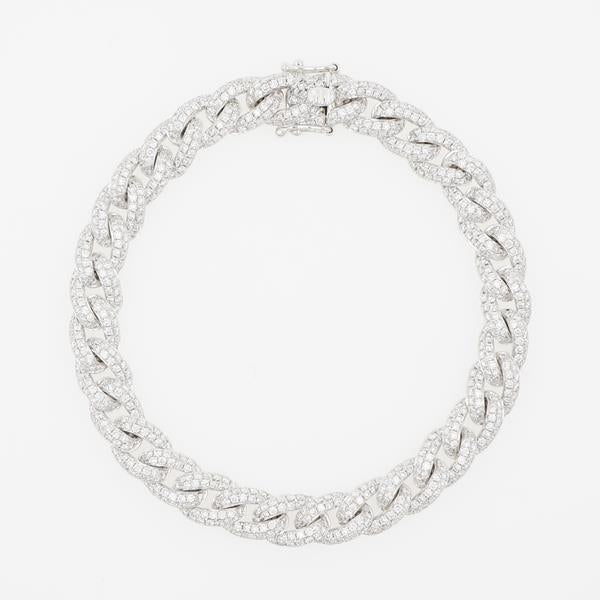 diamond bracelet, pave diamonds, diamond link, link bracelet, diamond chain, diamond necklace, curve diamonds, gold and diamonds, rose gold bracelet, white gold bracelet, yellow gold and diamonds, trendy diamonds, trendy diamond bracelet