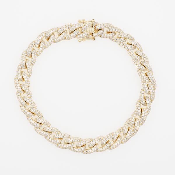 diamond bracelet, pave diamonds, diamond link, link bracelet, diamond chain, diamond necklace, curve diamonds, gold and diamonds, rose gold bracelet, white gold bracelet, yellow gold and diamonds, trendy diamonds, trendy diamond bracelet